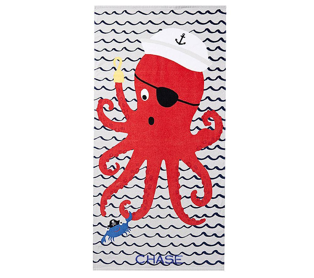 Pirate Octo Beach Towel
